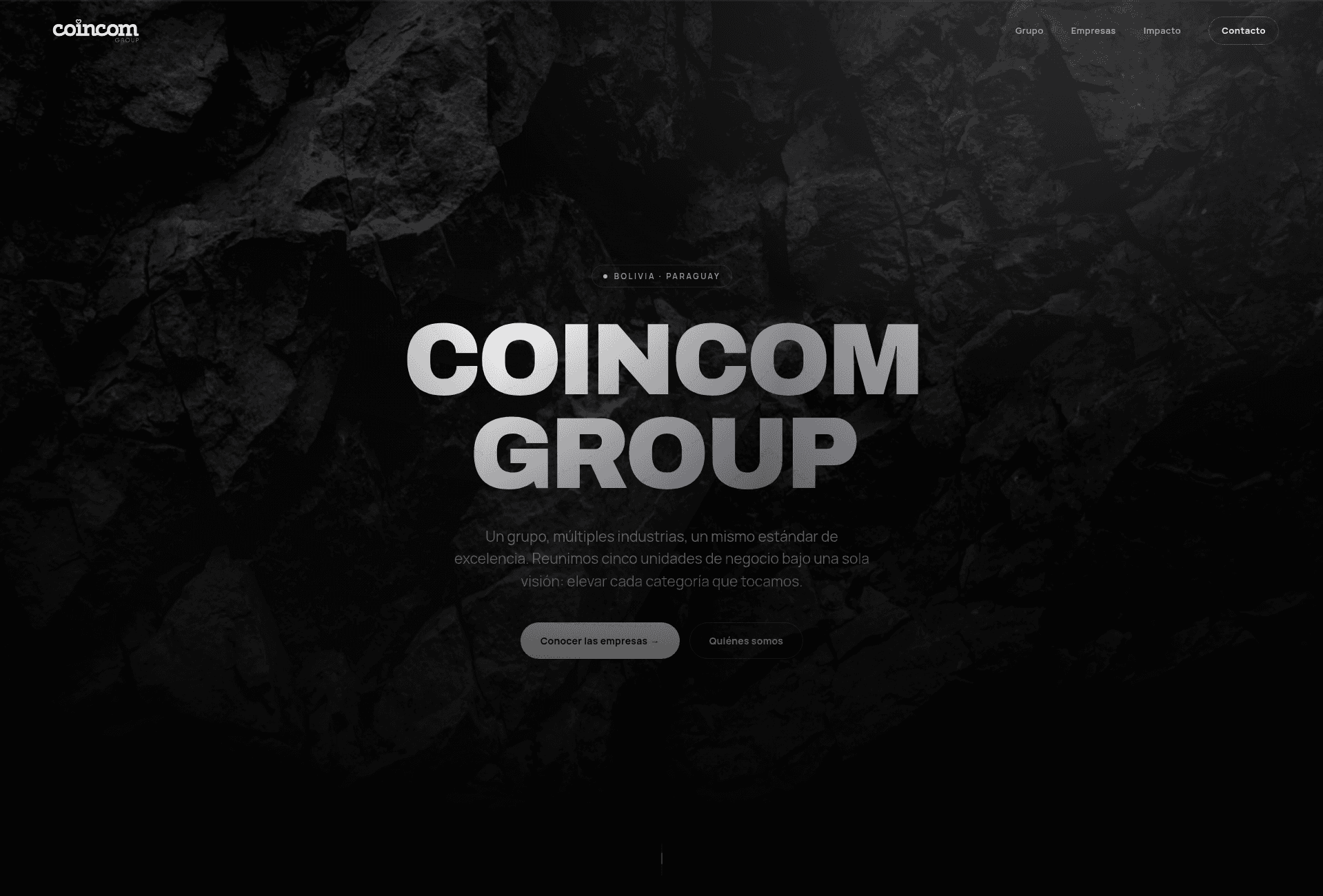 Sitio web de Coincom S.R.L.